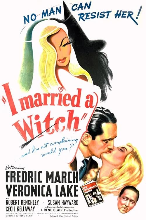 I Married a Witch film posteri