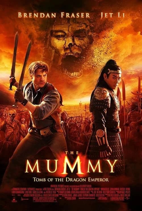 The Mummy: Tomb of the Dragon Emperor film posteri