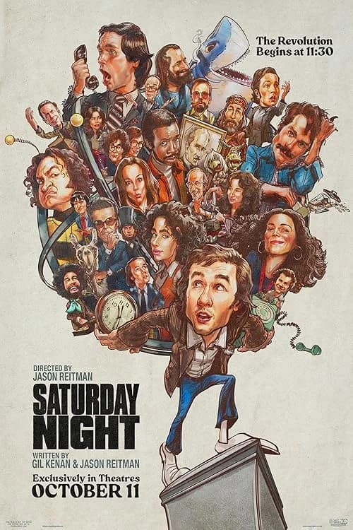 Saturday Night film posteri